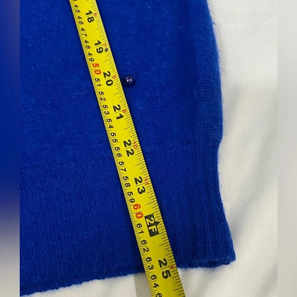 EATON lambswool pullover women’s long sleeve sweater bohemian fairycore size  L - Picture 9 of 9